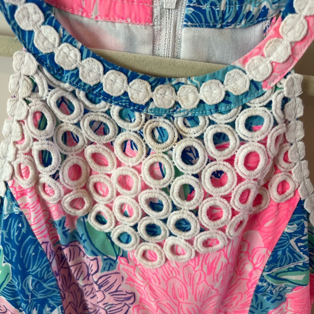 Lilly Pulitzer Dress with Eyelet Detail - Picture 3 of 3